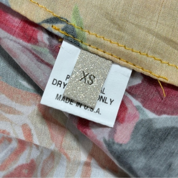 Katharine Kidd Lalita Yellow & Navy Flowy Floral Dress - Picture 12 of 16